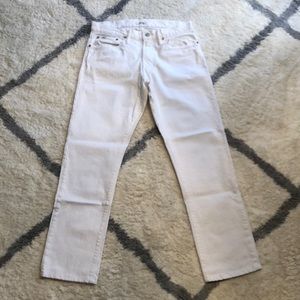 Polo Ralph Lauren White Mens Jeans
